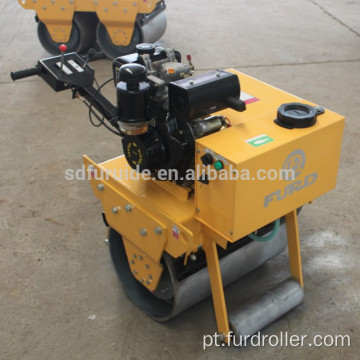 Compactador de rolo vibratório portátil de cilindro único (FYL-600C)